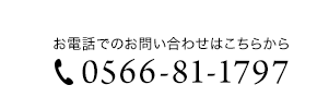 電話番号0566-81-1797